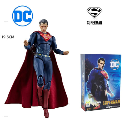 Justice League Ben Batman Action Figure Superman Batman Wonder Woman Aquaman Mera Anime Toys Collection Models Toys Gift