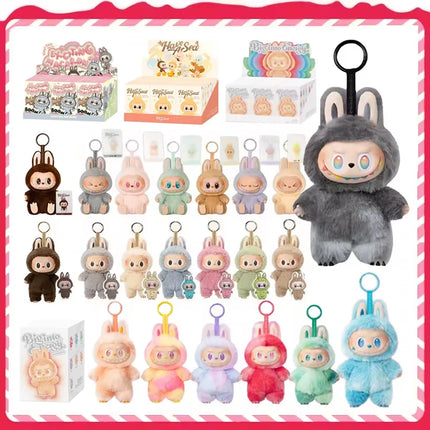 For Labubu Exciting Blind Box Action Anime Figures Cute Mysterious Box Pvc Doll And Hobbies Ornaments Monsters Vinyl Face Doll