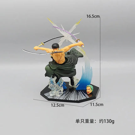 One Piece Handmade Model Anime Figure Character Series Surrounding Decorative Ornaments Roronoa Zoro Toy