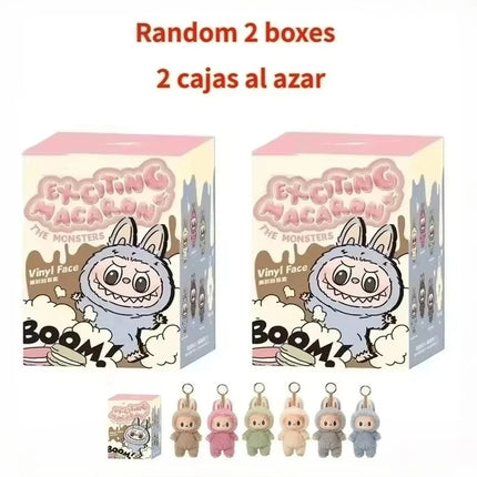 Labubu Exciting Blind Box Action Anime Figures 17cm Cute Mysterious Box Pvc Doll And Hobbies Ornaments Monsters Vinyl Face Doll