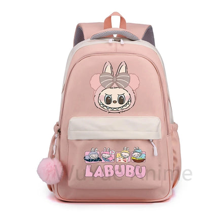 Cute Cartoon Printed Backpack Student Kid Schoolbag Women Large Capacity Waterproof Bookbag Kid Birthday Gift Travel Bag Mochila