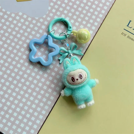 Cartoon 3.0 Labu Keychain Backpack Keyring Pendant Couple Pendant Students High Quality Key Ring Festivel Gifts