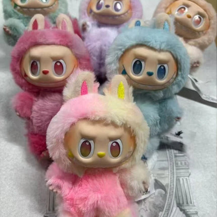 Popmart High-Quality Replica Labubu3 Front High-Energy Series Blind Box Macaron Plush Doll Pendant Ornament Collection Gifts