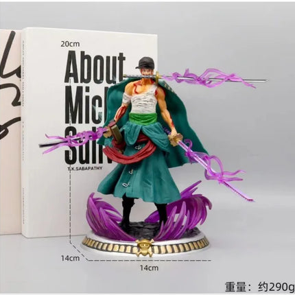 One Piece Handmade Model Anime Figure Character Series Surrounding Decorative Ornaments Roronoa Zoro Toy