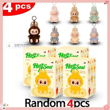 For Labubu V3 V2 Monsters Big Into Energy Series Vinyl Pendant Blind Box Figurine Tabletop Ornament Kawaii Doll Birthday Gifts