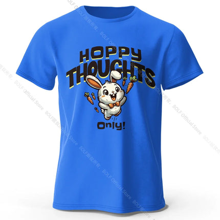 100% Cotton Kawaii Animal Graphic Tee - Delicate Hand-drawn Illustration with Breathable Fabric All Day Comfort