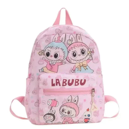 New Large Capacity Children's Backpack Lovely Primary School Student Bag Kindergarten Double Shoulder Bag Bubble Mart Bag