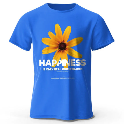 Autumn Chrysanthemum Print Tee 100% Cotton - Kawaii Floral Design Soft & Stylish Everyday Wear