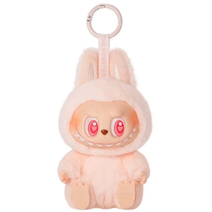 Figura de Anime Labubu Have A Seat, modelo de muñeca colgante de PVC, llavero de réplica de monstruo Kawaii, juguete de regalo d