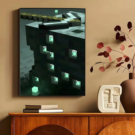 game M-MiNEcrAft  Poster Wall Art Printing Waterproof Home Living Bed Room Bar Aesthetic Decor