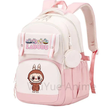 Cute Printed Backpack Teenager Student Girl Boy Knapsack Large Capacity Waterproof Casual Bag Coin Purse Women Laptop Travel Bag