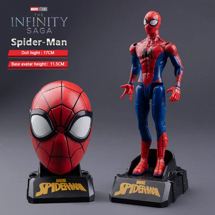 Marvel Legends Joints Mobility Deformable Anime Action Figure Iron Man SpiderMan Captain America Ant-Man War Machine Kids Toys