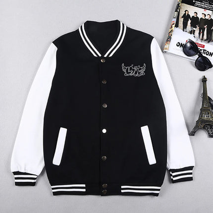 Love Has The Wings Of An Angel Men'S Baseball Uniforms Sporty Casual S-5Xl High Street Preppy Style Clothes & Accessories
