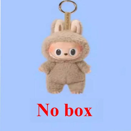 Keychain Pendant Heartbeat Macaron Vinyl Face Blind Box Plush Doll Handmade Gift