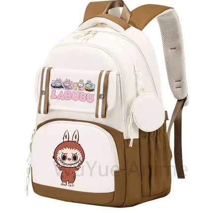 Cute Printed Backpack Teenager Student Girl Boy Knapsack Large Capacity Waterproof Casual Bag Coin Purse Women Laptop Travel Bag