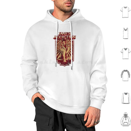 Janes Addiction Hoodie cotton Long Sleeve Crackerman Janes Addiction Janes Addiction Janes Addiction Sale Band Perry