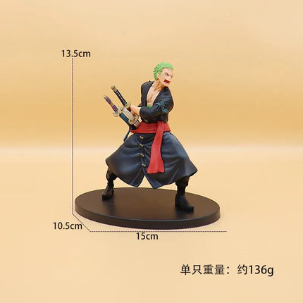 One Piece Handmade Model Anime Figure Character Series Surrounding Decorative Ornaments Roronoa Zoro Toy