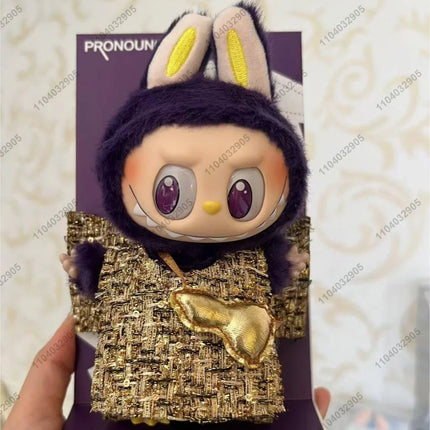 Labubu The Monsters Original Replica 1:1 Pronounce Wings Of Fortune Limited Edition Vinyl Doll Action Figure Bag Charm Pendant