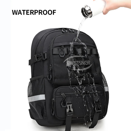 New Airplane Travel School Bag Large Fashion Waterproof backpacks for Children Students Casual Laptop Backpack Girl Male Mochila