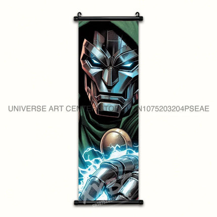 Marvel Poster Black Panther Home Decor The Avengers Wall Art Venom Hanging Painting Spider Man Scrolls Picture Wolverine Mural