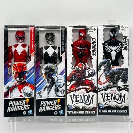 Hasbro Marvel Anime Figures SpiderMan Wolverine Thor Iron Man Venom Joker Model Toy Collection Ornaments Kids Birthday Gifts