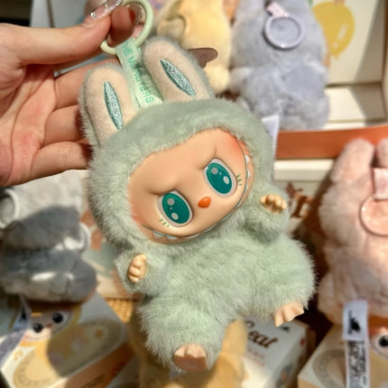 Genuine 2nd Generation Series Vinyl Pendant Doll Model Toys Cute The Monster Keychain Toy Christmas Gift