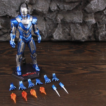 ZD Toys Marvel Iron Man MK46 MK45 MK1 MK2 MK3 MK4 MK5 MK6 MK7 MK33 MK17 7" Movie Action Figure Iron Mark 1 2 3 4 5 6 7 Legends