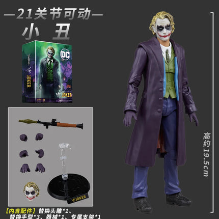 DC Originals Justice League Figure Series Batman Anime Figures Superhero Joker Super Man Collectble Models Toys Gift