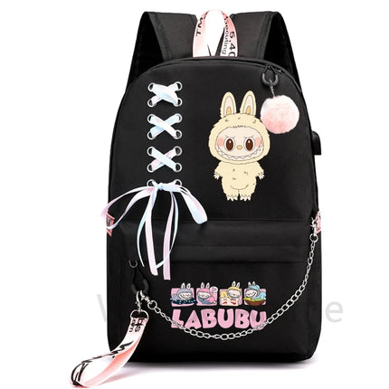 Cute cartoon Printed Backpack Large Capacity Waterproof Cartoon Bagpack Kawaii Student Schoolbag Women Travel Bag Kid Gift
