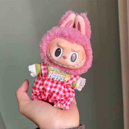 For 17cm Doll Clothes Clothing Set Baby Pendant Clothes Suspender Pants Clothes Replacement Trend Gift