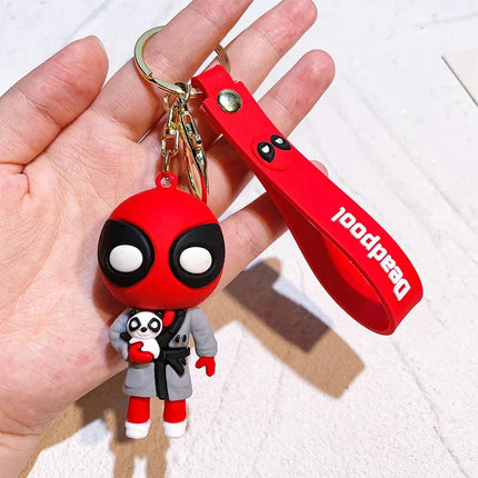 Deadpool & Wolverine Deadpool 3 Keychain Pendant Figure Doll Toy Cool Movie Doll Toy Model Figure Decoration Kid Birthday Gifts
