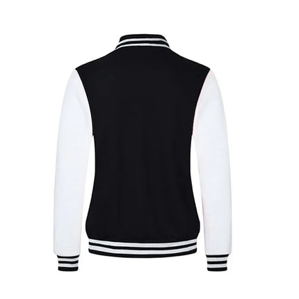 Men's Autumn and Winter Flight Jacket Baseball Jersey Velvet Loose Casual Stand-up Jacket Men Varsity Jacket Coat for Men