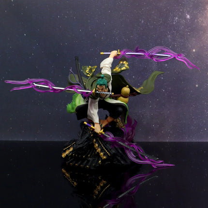 One Piece Handmade Model Anime Figure Character Series Surrounding Decorative Ornaments Roronoa Zoro Toy