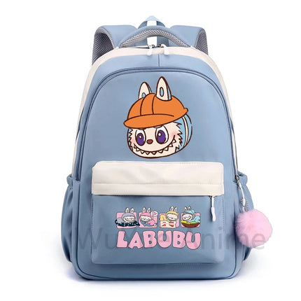 Cute Cartoon Printed Backpack Student Kid Schoolbag Women Large Capacity Waterproof Bookbag Kid Birthday Gift Travel Bag Mochila