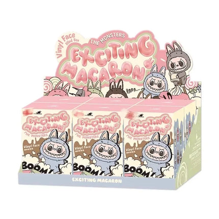 High Quality Labubu Heart Movement Macaron Vinyl Doll Blind Box Figure China Replica