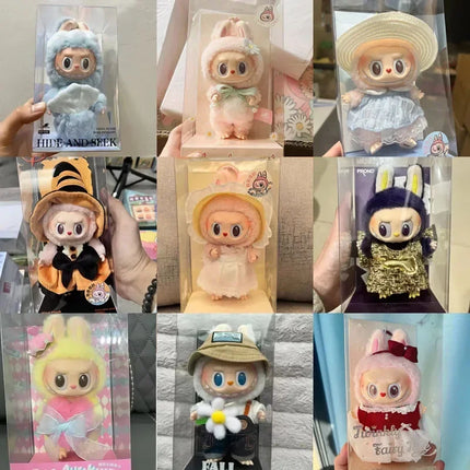 New Labubu Mystery Box Cute Plush Vinyl Doll Collection Model Toy Gift Decoration Children's Gifts