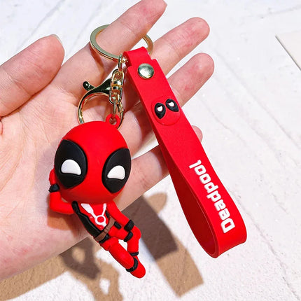 Deadpool & Wolverine Deadpool 3 Keychain Pendant Figure Doll Toy Cool Movie Doll Toy Model Figure Decoration Kid Birthday Gifts