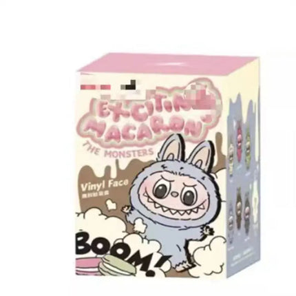 1:1 Replica Popmart Labubu The Monster Series Blind Box Toys Macarone Doll Model Keychain Backpack pendant Mystery Box kids Gift