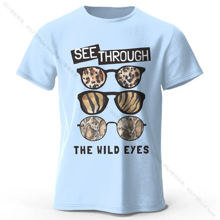 Trendy Cotton Printed T-Shirt for Men & Women, Cartoon Graphic Tee with Soft Fabric, Casual Summer Streetwear