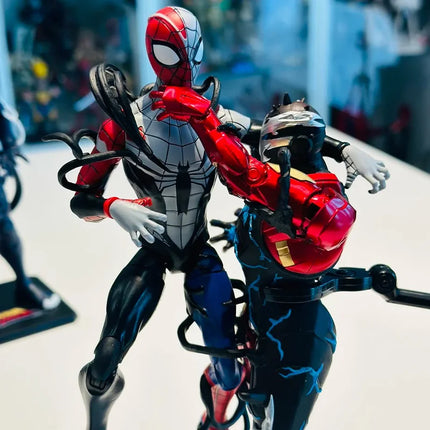Original Venom Parasitic Spider Man Iron Man Thanos Captain America Black Panther Action Figure Marvel Legends Toy Gift For Kid