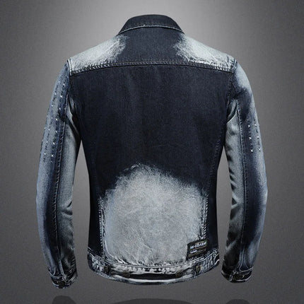 The Main Promotion of New Top Coat Spring and Autumn New Trend with All The Fashionable Handsome Denim Jacket Men's Clothing