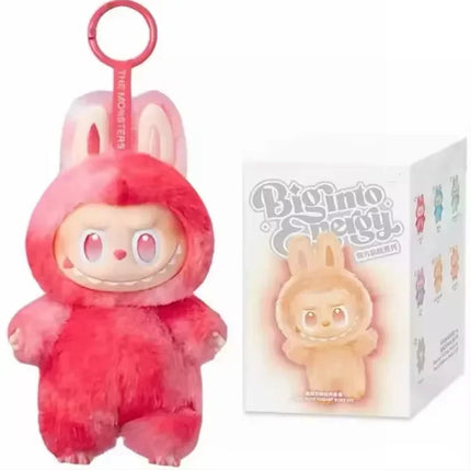 For Labubu Kawaii Monster V3 Blind Box Series PVC Labubu Macaron Pendant Doll Monster Keychain Birthday Christmas Gift