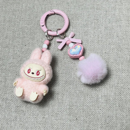 Cute Keychain Kawaii Aesthetic Keychain for Bag Backpack Pendant Keyring Bag Hanging Keychain Gift Charms Gifts