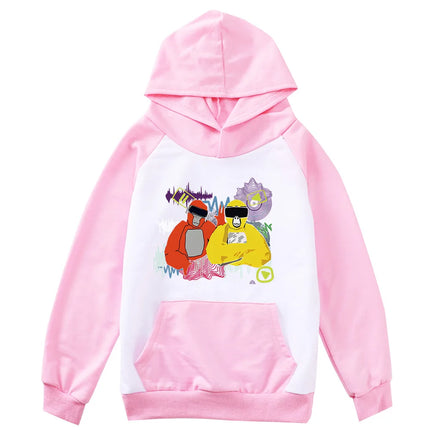 Gorilla Tag VR Game Kids Graphic Hoodie Comic Streetwear Sweatshirt for Teen Boys Fashionable Baby Girls Coat Children's Clothin