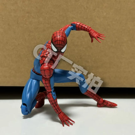 Ct Toys Spiderman Mafex 185 Classic Costume Anime Figure Ver Miles Morales 2099 Spider-man Action Figure Figurine Toys Kids Gift