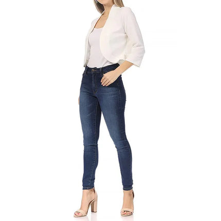 Women Fashion Long Sleeve Cardigan Casual Suit Jacket Spring Female Top Autumn Professional Wear Korean Coat S-5XL