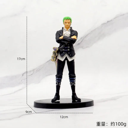 One Piece Handmade Model Anime Figure Character Series Surrounding Decorative Ornaments Roronoa Zoro Toy