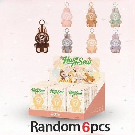Kwaii Figure For Bubu V3 The Monster Blind Box Big Into Energey And Macaron Vinyl Face Base Serie Monster Keychain Surprise Gift