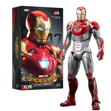 ZD Toys Iron Man Series Joint Movable MK1 MK2 MK3 MK4 MK5 MK6 MK7 MK42 MK43 MK50 Movie Action Figure 7 Inches Mark Dolls