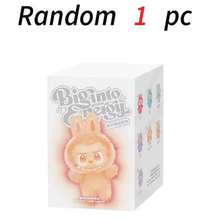 1:1 Quality Kawaii Monster For Labubu Blind Box Series PVC  Macaron Pendant Doll Monster Keychain Birthday Holiday Kids Gift